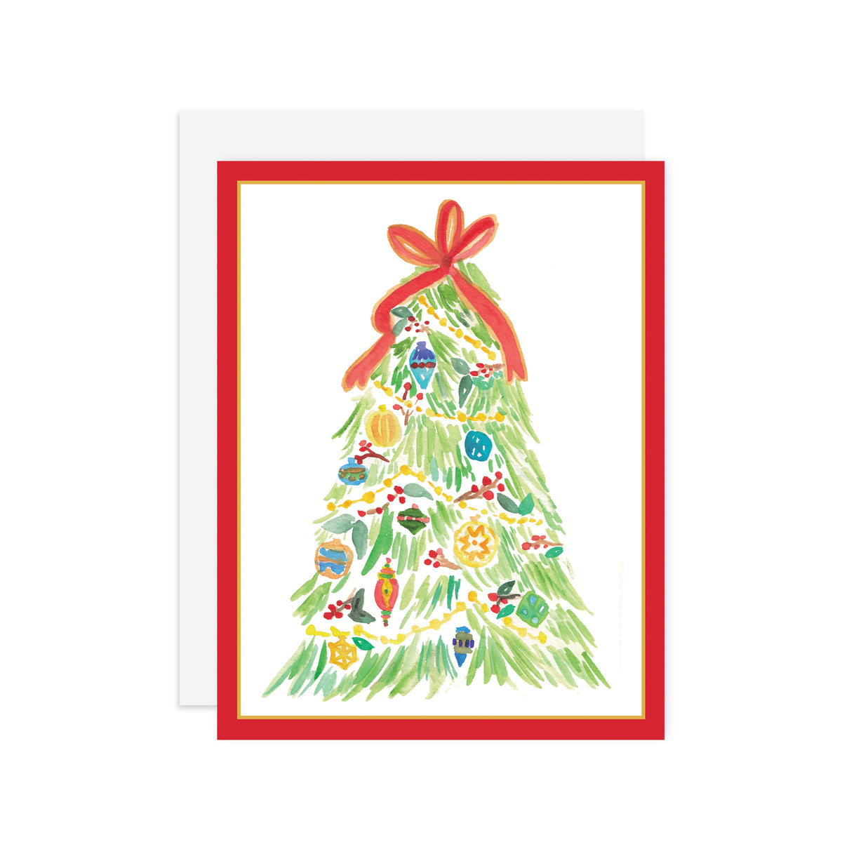 Christmas Tree - A2 notecard
