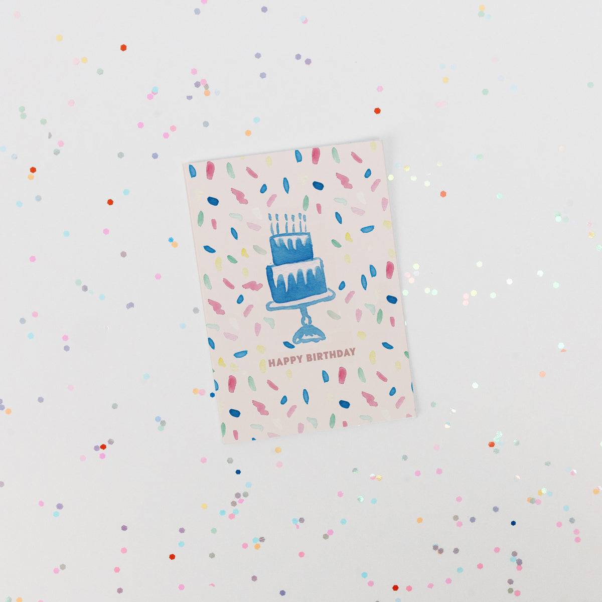 Confetti Cake - A2 notecard
