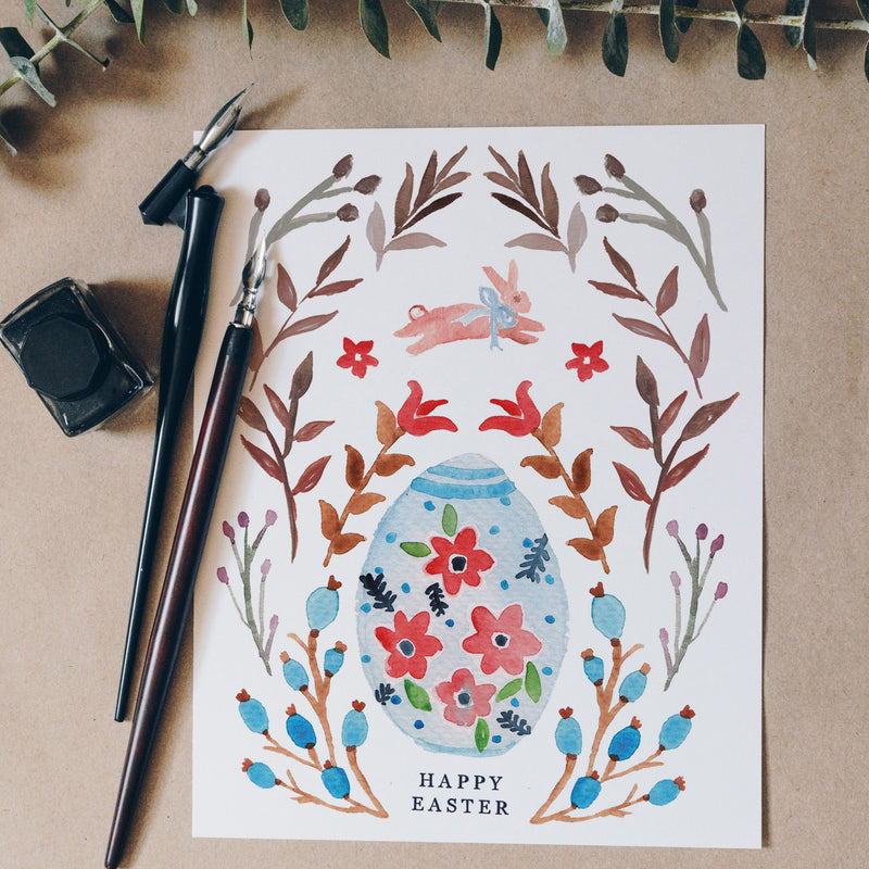 Easter Bloom - A2 note card