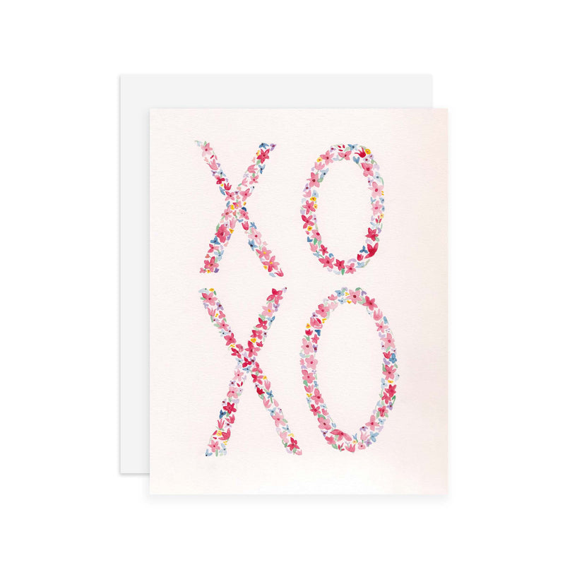 XOXO - A2 notecard