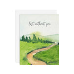 Lost Without You - A2 notecard