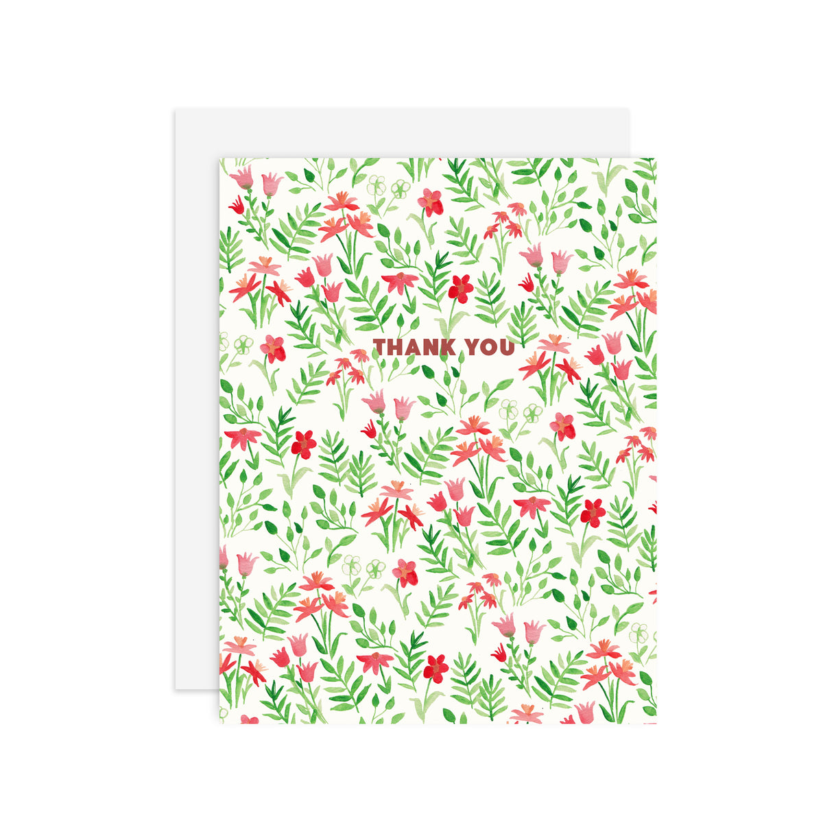 Meadow Thank You - A2 notecard