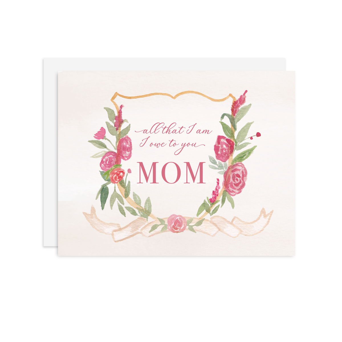 Mother's Day Crest - A2 notecard