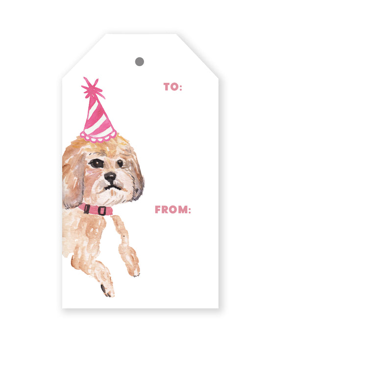 Party Pup Gift Tag | Box Set of 12
