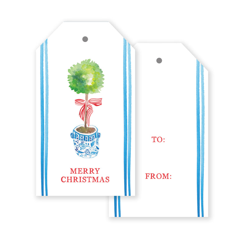 Topiary Gift Tag | Box Set of 12