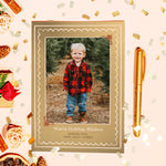 Gingerbread Photo Card