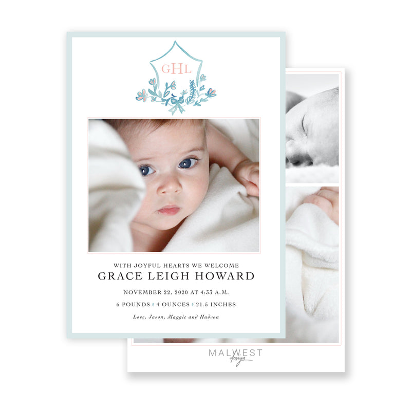 Grace Birth Announcement