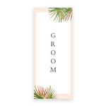 Coral Palm Chair Signs