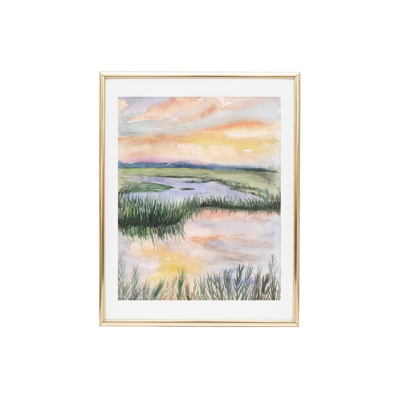 Marsh No.6 Art Print