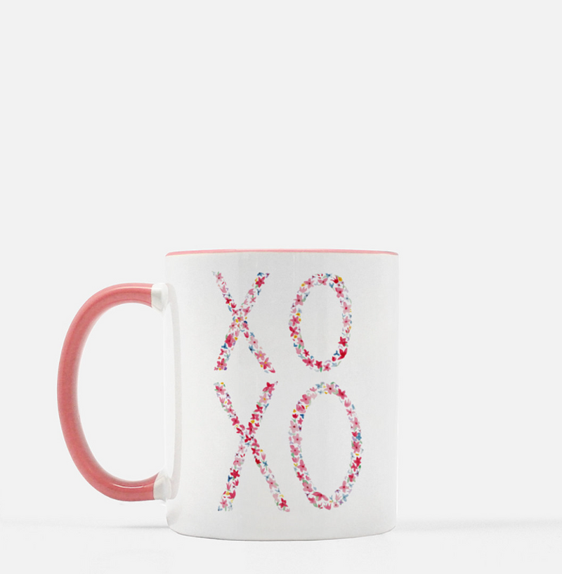 Pink XOXO Mug