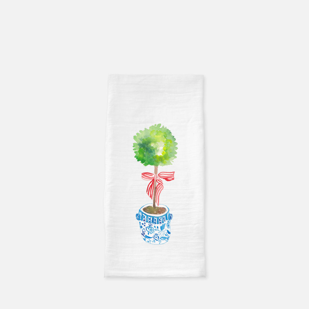 Topiary Tea Towel
