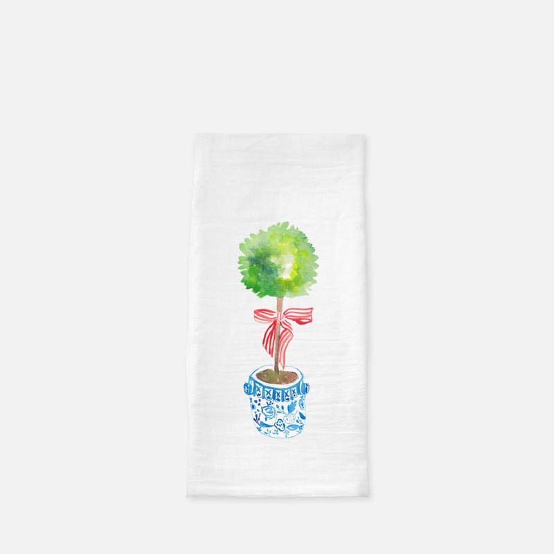 Topiary Tea Towel