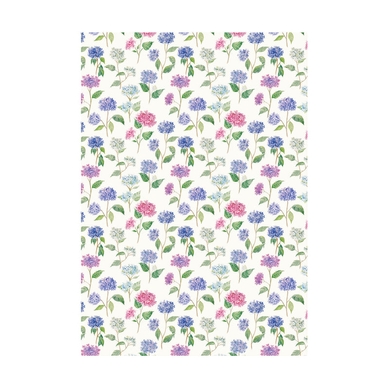 Hydrangeas Wrapping Sheets