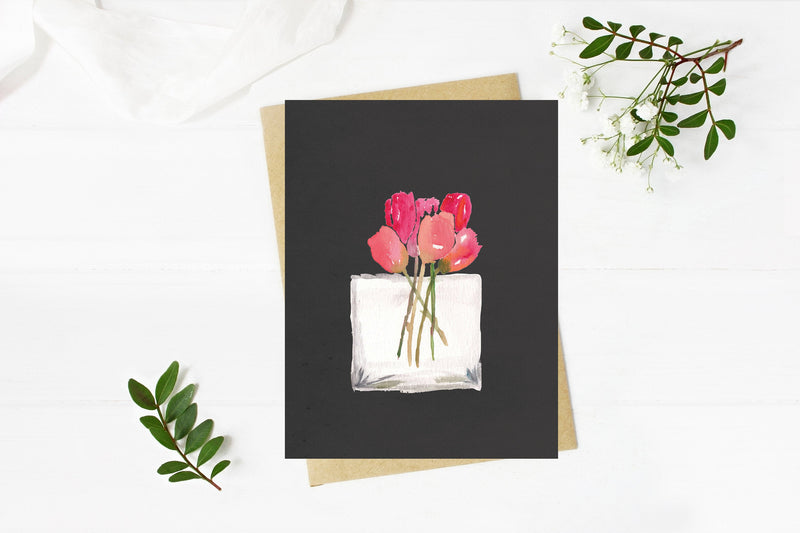 Tulips - A2 note cards