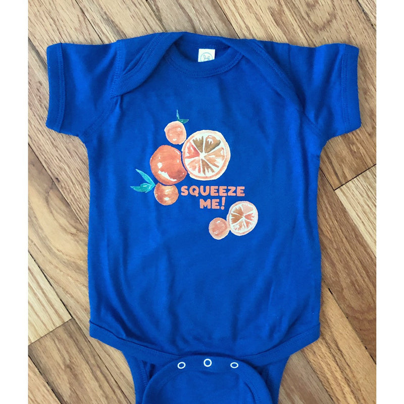 Baby Onepiece Bodysuit | Orange Squeeze