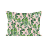 Pink Palm Pillow 14"x20"