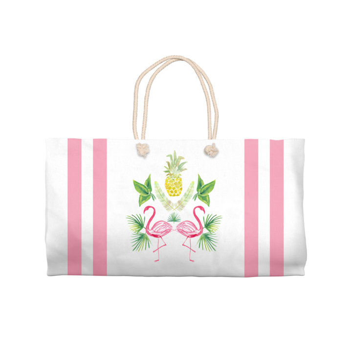 Pineapple Flamingo | Tote Bag