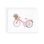 Pink Bike - A2 note card