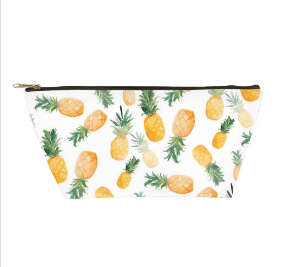 Falling Pineapples Accessory Pouch