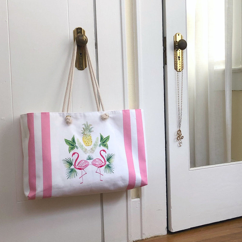 Pineapple Flamingo | Tote Bag
